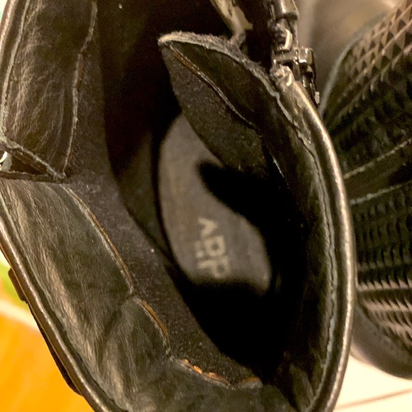 DAV weatherproof luxury Granada leather blk boots US 11 / EURO 41 - Picture 8 of 10